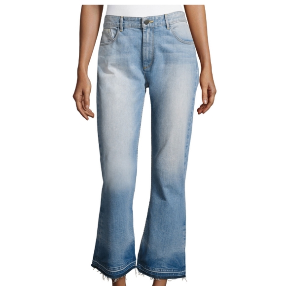 Alice+Olivia Tasha released hem jeans - Picture 1 of 10